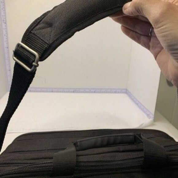 Unbranded Large Capacity Blk Shoulder Messenger Bag Laptop Case Carry-On Luggage - Picture 5 of 10